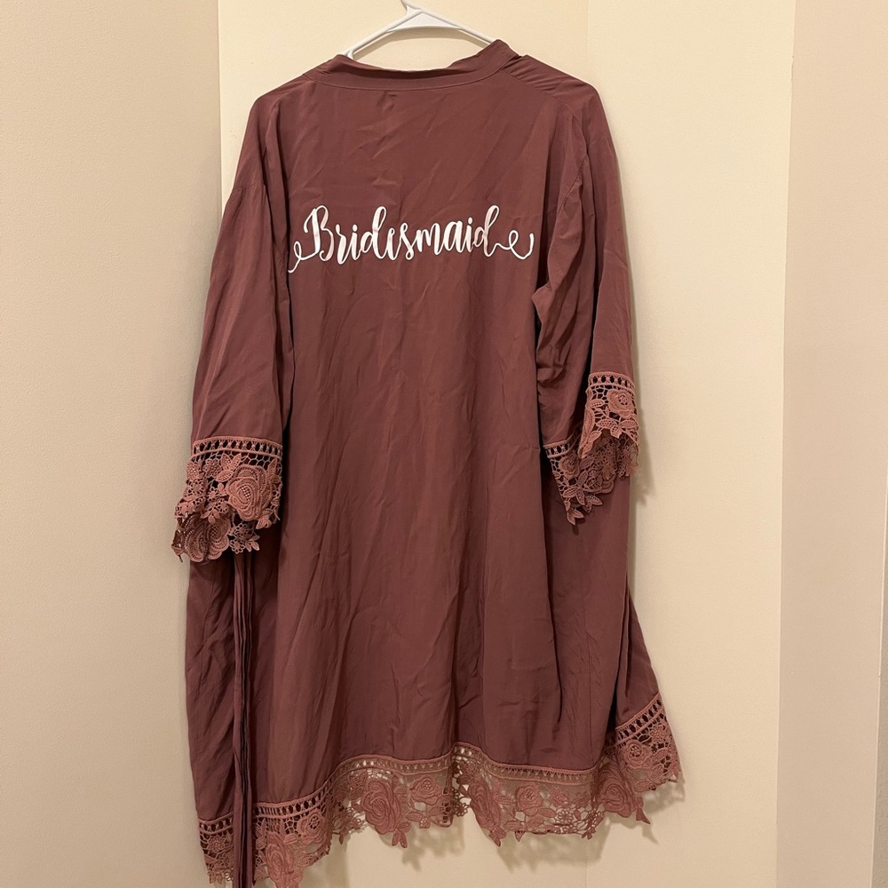 bridesmaid robe